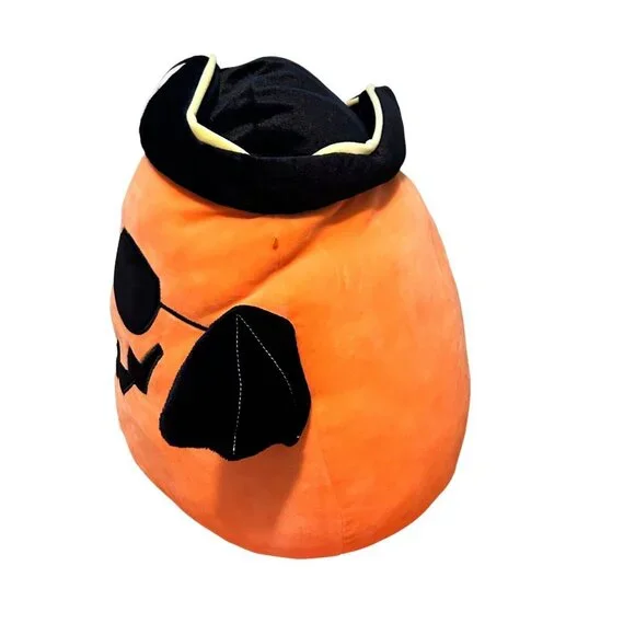 Squishmallow Paxton 16" Halloween Pirate Pumpkin Bat Wings Plush Stuffed Toy - Picture 7 of 10